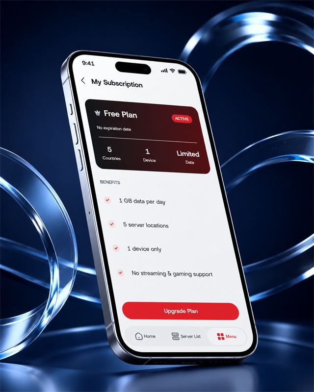 RusVPN app screen showing the no-logs policy